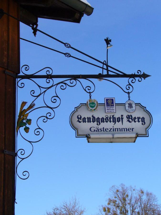 Landgasthof Berg Eurasburg Экстерьер фото
